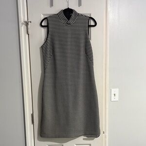 J. McLaughlin Black and White Midi Dress